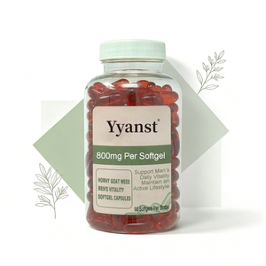 Suplemento Energético Herbal con Extracto de Hierba de Cabra en Cápsulas Blandas para la Vitalidad Diaria Masculina, Ayuda a Mantener un Estilo de Vida Activo para Adultos - Product Image 5