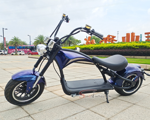 Germany Warehouse MANGOSTEEN 2000W 2 Wheel Electric Motorcycle Citycoco Electric Scooter 2026 New 2000w 45km/h Chopper EEC COC
