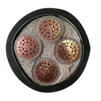 Cable de Alimentación Eléctrico Aislado en PVC Cabo Vav 4X95mm2 0.6/1kv 4X120mm2 4X4mm2 Vav Lvav 1X150mm2 1X240mm2