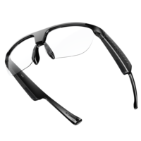 Lunettes intelligentes L01 avec traduction IA, lunettes de soleil avec fonction d'appel, coupe-vent, Bluetooth, élégantes pour le vélo et les activités de plein air
