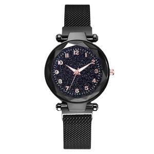 Orologio da <span class=keywords><strong>Donna</strong></span> con Quadrante Luminoso Digitale, Cinturino in Lega con Magnete, Stile Cyber Star Fashion - Product Image 5