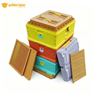 Colmena de Abejas de Plástico HDPE de 3 Niveles Golden Bear, Nueva, con 2 Años de Garantía, para Apicultura - Product Image 4