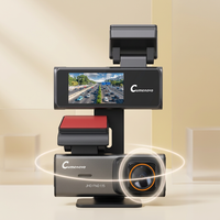 Caméra embarquée 1080p 2K HD avec écran IPS, vision nocturne, double objectif, contrôle via application WiFi, modèle 1970 DVR