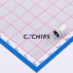 Condensador Electrolítico de Aluminio Híbrido Sólido-Líquido HBR330M1JBK-0810, Montaje Pasante, D8xL10mm 33uF 20% 63V 8mm - Product Image 2