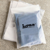 Sacs à fermeture éclair pour vêtements et chaussures - Matériau PE durable, ouverture/fermeture facile, finition mate, impression sérigraphique, OEM personnalisé, CPP