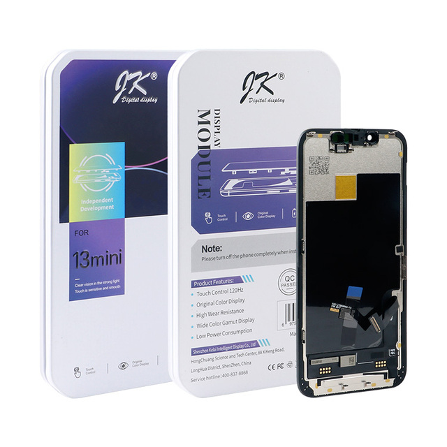 JK OEM FHD Quality Screen for Iphone 13 Mini Incell Touch Screen No Frame Replacements Display Pantalla 100% Tested