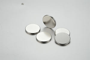 Imanes de disco recubiertos de níquel NdFeB N52 planos redondos pequeños y delgados personalizables Imán permanente de varias formas - Product Image 5