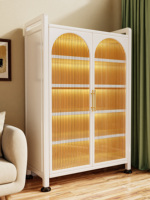 Armoire de rangement pliable multifonctionnelle en acier, résistante à la rouille, pour hôtel, maison, bureau - Vente en gros