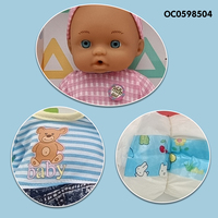 Muñecas negras de silicona de 8 pulgadas para niñas, juguete con ropa a la venta