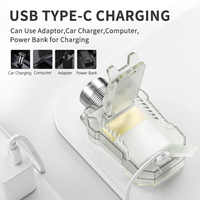 Super calidad nuevo faro tapa Clip luz Mini llavero luz hogar emergencia noche luz linterna