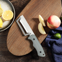 Éplucheur à manche en PP éplucheur de canne à sucre en acier à haute teneur en carbone couteau à éplucher ananas éplucheur de nourriture de canne à sucre