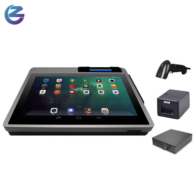 2024 New Arrival Desktop Pos Android All-In-One Pos Machine for Supermarket With 2Gb Ram 16Gb Flash
