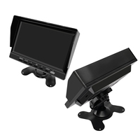 Moniteur de véhicule portable SeemeTech 7 pouces IPS H.264 AHD720P GPS Stéréo USB/Carte SD/TF 256 Go Prise en charge TV RGB Lecteur MP3/MP4 Toyota