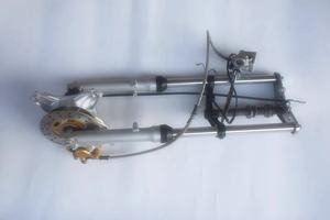 Kit de suspension avant de moto avec plaque de connexion, compatible avec les composants Honda CT50, CT70, ST50 et ST70 - Product Image 2