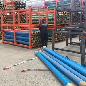 Hose-4.5mm karet 5.5 inci * 3m selang fleksibel tahan aus flens ganda SK148 dapat disesuaikan untuk transportasi beton di Sany - Product Image 5