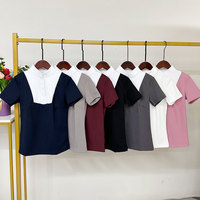 Hauts personnalisés compétition femmes chemises à manches courtes vêtements d'équitation couche de base chemises de spectacle pour cavalier