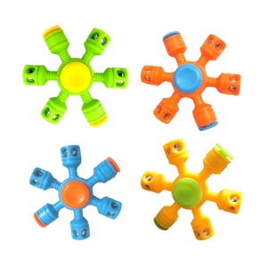 Jouet de décompression amusant pour enfants en gros, avec billes en acier électroplaqué, jouet anti-stress pour adultes, Fidget Spinner - Product Image 5