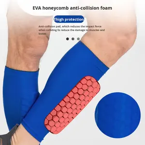 Menics OEM/ODM Protection de jambe respirante en EVA nid d'abeille, protection de jambe en silicone antidérapante, équipement de protection pour le snowboard, le <span class=keywords><strong>ski</strong></span>, articles de sport - Product Image 4