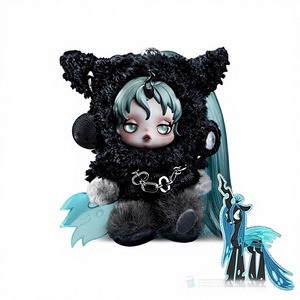 POPMART Bubble Mart SKULLPANDA per <span class=keywords><strong>la</strong></span> serie My Little, ciondolo in peluche a tema animali, blind box - Product Image 1