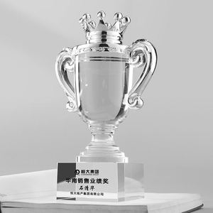 Trofeos de Cristal Promocionales Champion, Grabado Láser 3D, Resistentes al Agua, Cristal Transparente Profesional para Premios Deportivos - Product Image 3