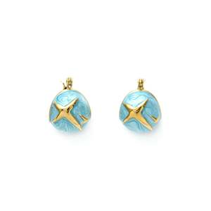 Pendientes de Moda, Acero Inoxidable 316L, Baño de Oro PVD, Sostenibles y Resistentes - Product Image 1