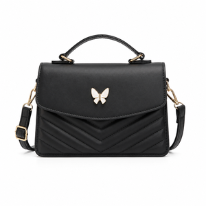 Borsa a Tracolla Mini Trapuntata in PU con Logo Personalizzato, Serie Quilted, per Donne, OEM ODM, Basso MOQ, Vendita all'Ingrosso, Etichetta Privata - Product Image 3
