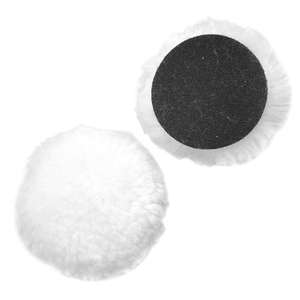 Tampon de polissage en laine non abrasif Fervi VDL150 pour le lustrage et le detailing automobile - Product Image 1