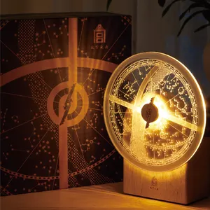 Unternehmensgeschenk Produkte Led Astrolabe-Instrument kleines Nachtlicht Stifthalter Astrolabe kulturelle und kreative Neuheit GeschenkeGeschenkkarten