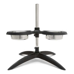 ขาตั้งชามอาหารสุนัขแบบยกสูง ดีไซน์ทันสมัย เป็นมิตรกับสิ่งแวดล้อม พร้อมชามสแตนเลส 2 ใบ ทนทาน ปรับความสูงได้ กันน้ำ ใช้ภายในอาคาร - Product Image 6