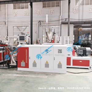 PVC WPC crosta pannello schiumogeno macchina per fare fogli motore SIEMENS doppia vite estrusione <span class=keywords><strong>linea</strong></span> di produzione automatica - Product Image 3