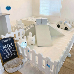 Popolare Set da Gioco Morbido per Bambini da Interno con Piscina di Palline e Attrezzature Morbide Bianche per Centri Commerciali - Product Image 2