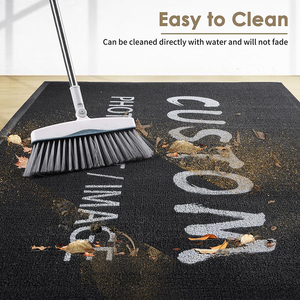 Factory Sale High Density Washable Printed Business Brand Door Mat Coffee Shop Restaurant Durable Entrance <strong>Carpet</strong> - Product Image 5