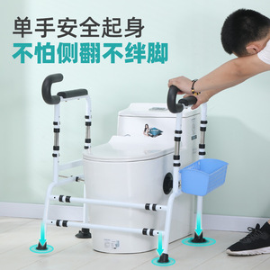 Adjustable Toilet <b>Grab</b> <b>Bar</b> Stainless Steel 150 Kg Capacity Safety Rail For Elderly Bathroom Use - Product Image 4
