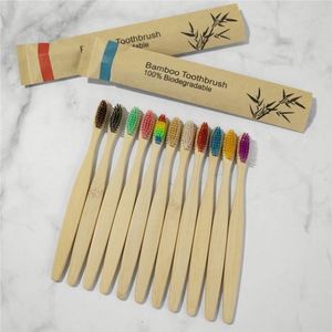 Eco Friendly Bamboo Reusable <b>Toothbrushes</b> Portable Adult Soft for Home Travel Hotel Use USA Mairun Model 823 - Product Image 2