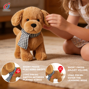 ของเล่นสุนัขหุ่นยนต์อัจฉริยะเชิงโต้ตอบ Chengji ของเล่นสัตว์เลี้ยงอิเล็กทรอนิกส์รูปการ์ตูนอเนกประสงค์ ควบคุมด้วยเสียง ของเล่นสุนัขอิเล็กทรอนิกส์เพื่อการศึกษา - Product Image 2