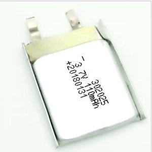 302025 de 130mah 3,7 v de almacenamiento de energía solar batería de iones de las células paquete con conector para ups - Product Image 5