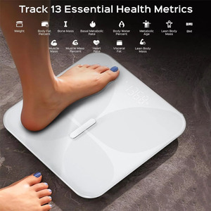 Báscula Inteligente X Butterfly - Báscula de Baño para <span class=keywords><strong>Peso</strong></span> <span class=keywords><strong>Corporal</strong></span>, IMC, Grasa <span class=keywords><strong>Corporal</strong></span> y <span class=keywords><strong>Masa</strong></span> Muscular, Digital, de Vidrio ITO, con Capacidad para 400 Libras - Product Image 2