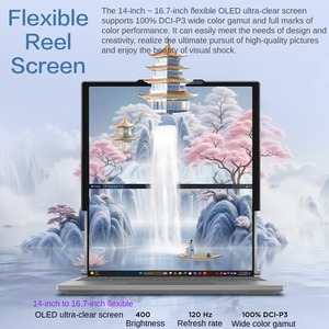มีสินค้าพร้อมส่ง ใหม่ล่าสุด ThinkBook Plus Rollable UItra7-258V 32GB 1TB OLED 14~16.7 นิ้ว แล็ปท็อปส่วนบุคคล/มืออาชีพ/ธุรกิจ - Product Image 2