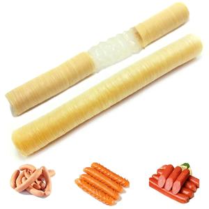 Boyaux de saucisses en collagène bovin comestible, qualité alimentaire, certifiés FDA/<span class=keywords><strong>HALAL</strong></span>, fabricant en gros - Product Image 4