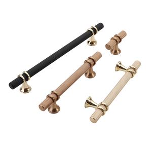 Poignées de tiroir de cuisine nordiques dorées, poignées de <span class=keywords><strong>placard</strong></span> en laiton, boutons en relief, meubles, armoires, <span class=keywords><strong>porte</strong></span>, poignée moletée, poignée moletée 4451B - Product Image 5