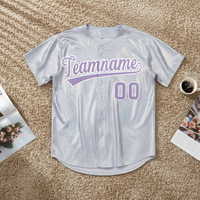 Uniforme de baseball court JO de haute qualité, nouveau design, version miroir de glace vierge, personnalisable et brodé sur mesure
