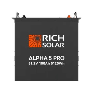 Ri CH SO LAR Al PH A 5 Pro kWh 16 cells กล่องแบตเตอรี่ปริซึมชั้นวางเซิร์ฟเวอร์พร้อม BMS - Product Image 2