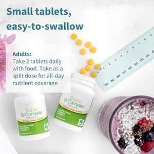 Suplemento complejo B de alta calidad con vitamina C y ácido fólico para hombres y mujeres, mejora la energía, las mejores tabletas de vitamina B - Product Image 2