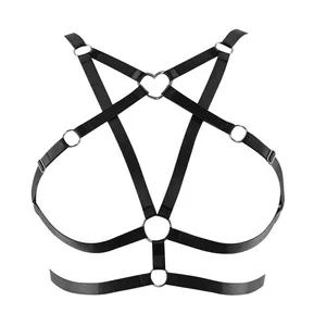 Body Harness: Harness Bra, Cage Bralette, Exotic Dancewear, Harness  Lingerie, Bondage Lingerie, BDSM Lingerie, Festival Top Strappy Lingerie