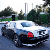 Kit carrosserie en fibre de carbone style MSY pour Rolls Royce Ghost : pare-chocs avant, jupes latérales, diffuseur arrière, aileron arrière – Modification automobile