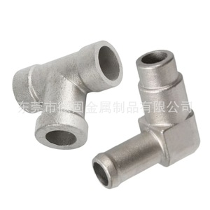 Accesorios de Tubería de Acero Inoxidable 316L, Micro Metales Sólidos, Fundición de Precisión en Forma de T para Uso en Plomería e Industrial - Product Image 3