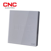 Commutateur tactile WiFi de boîtier mural intelligent de domotique Wi-Fi 2.4GHz avec réseau Zigbee