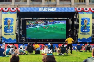 Pantalla LED a Todo Color para Estadios P4, Panel de Video para Marcador Deportivo con Reloj para Publicidad en Eventos Deportivos de Fútbol - Product Image 5