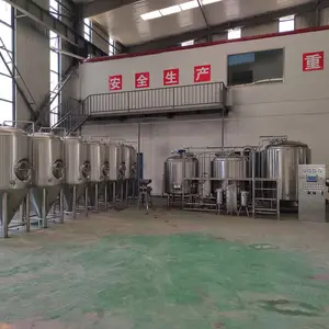 Thép không gỉ 304 thiết bị nhà máy bia 1000L Nhà máy bia 1000L