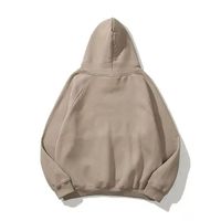Sweat à capuche décontracté pour homme de haute qualité, logo essentiel à lettres, style double ligne sur la poitrine, sweat-shirt ample pour homme